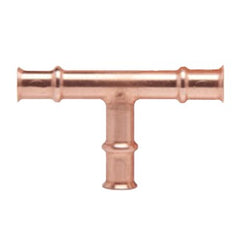 Refrigeration Press Fittings 3091222222111 Tee 1-3/8 Inch Copper Press x Press x Press  | Blackhawk Supply