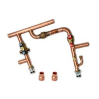 383500766 | Manifold Assembly Easy-Up 1-1/2 Inch Copper for Ultra 155-399 | Weil Mclain