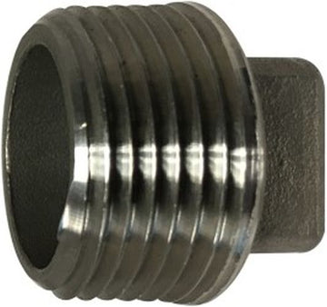 Midland Metal Mfg. 62658 2 304 SS SQUARE HEAD PLUG  | Blackhawk Supply