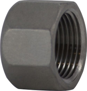 Midland Metal Mfg. 63080 1 316 STAINLESS STEEL HEX CAP  | Blackhawk Supply