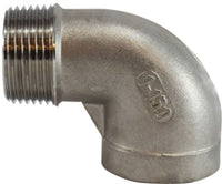 63160 | 1/8 316 STAINLESS STEEL STREET ELBOW, Nipples and Fittings, 304 And 316 150# Stainless Steel Fittings, 90 Degree Street Ells 316 S.S. | Midland Metal Mfg.