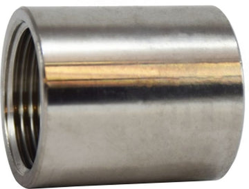 Midland Metal Mfg. 63413B 1/2 316 SS OD MACHINE COUPLING  | Blackhawk Supply