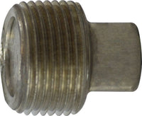 63681 | 1/4 316SS SOLID SQ HEAD PLUG, Nipples and Fittings, 304 And 316 150# Stainless Steel Fittings, Square Head Plug 316 S.S. | Midland Metal Mfg.