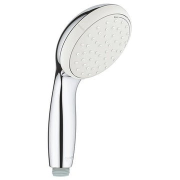 Grohe 26047001 Handshower New Tempesta 100 Starlight Chrome 2-Function 1.75 Gallons per Minute  | Blackhawk Supply