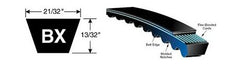 Lennox 63K05 Lennox 63K0501, BX55 V-Belt, BX Section, 58 Inch O.C.  | Blackhawk Supply