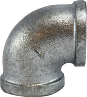 64103 | 1/2 GALV ELBOW, Nipples and Fittings, Galvanized 150# Malleable Fitting, Galvanized 90 Degree Elbow | Midland Metal Mfg.