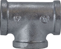 64250 | 1/8 GALV TEE, Nipples and Fittings, Galvanized 150# Malleable Fitting, Galvanized Tee | Midland Metal Mfg.