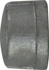 Midland Metal Mfg. 64479 2-1/2 GALV CAP, Nipples and Fittings, Galvanized 150# Malleable Fitting, Galvanized Cap  | Blackhawk Supply