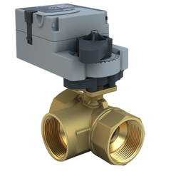 Bray ST2-150-3-29/VAM24-90-P-A 1.5" | ST2 Threaded Characterized ball valve | 3way | CV 29.2 | Valve actuator | 24 Vac/dc | 88 lb-in | On/off | Floating and Modulating | Non-Spring Return | SW  | Blackhawk Supply