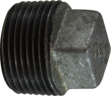 Midland Metal Mfg. 64661 4 GALV SQ HD CORED PLUG  | Blackhawk Supply