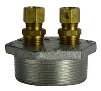 64829 | 2 X 3/8 X 3/8 BUSHING ONLY ZINC PLATED | Midland Metal Mfg.