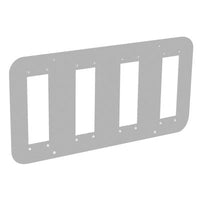 6500 MXCEDP06 | Closure Plate with Din Cut-Out - 600 | EXM