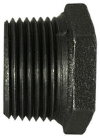 65500 | 1/4 X 1/8 BLK MALL BUSHING, Nipples and Fittings, Black Iron 150# Malleable Fitting, Black Hex Bushing | Midland Metal Mfg.