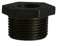 65521DT | 1 1/2 X 1/2 DOUBLE TAP BLACK BUSHING | Midland Metal Mfg.