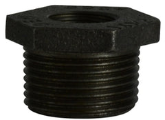 Midland Metal Mfg. 65521DT 1 1/2 X 1/2 DOUBLE TAP BLACK BUSHING  | Blackhawk Supply