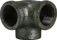 65583 | 1/2 BLK MALL SIDE OUTLET ELBOW, Nipples and Fittings, Black Iron 150# Malleable Fitting, Black Side Outlet Elbow | Midland Metal Mfg.