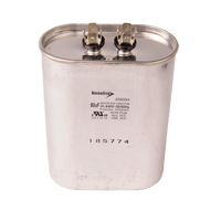 45800H | Motor run capacitor, 440V, oval, 80µF | DiversiTech