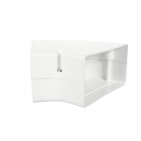 230-FB456W | SpeediChannel 6in. 45 Degree Flat Bend White Pack of 10 | DiversiTech