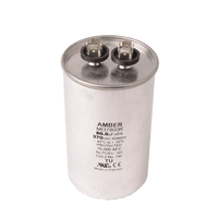 37800R | Motor run capacitor, 370V, round, 80µF | DiversiTech