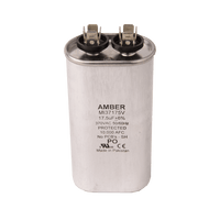 37175H | Motor run capacitor, 370V, oval, 17.5µF | DiversiTech
