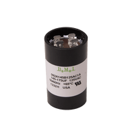 145-175 | Motor start capacitor, 110/125 VAC, 145-175µF, 1.437in.dia x 2.75in.h | DiversiTech