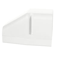 230-DE3W | SpeediChannel 3in. Duct End White Pack of 10 | DiversiTech