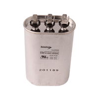 4JJ0535 | Motor run capacitor, 440V, oval, 35+5µF | DiversiTech