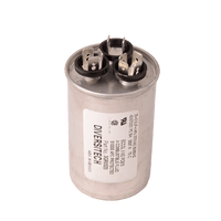 3GR0325 | Motor run capacitor, 370V, round, 25+3µF | DiversiTech