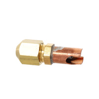 VLC-4 | Copper Saddle Valve - 1/4in. O.D. Tube Size, Pack of 6 | DiversiTech