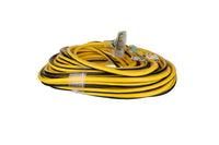 7-ECC12100 | 100ft. Extension Cord, 12/3 SJTW-A, 15 AMP Pack of 4 | DiversiTech