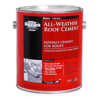 RM-1G | Black Jack, All-Weather Roof Cement, 1 gallon Pack of 6 | DiversiTech