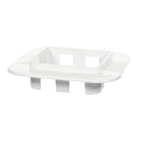 230-WR3W | SpeediChannel 3in Wall Escutcheon White Pack of 10 | DiversiTech