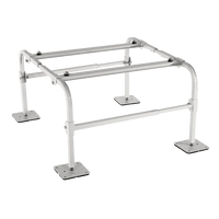 QSMS1802 | 18in Dual Fan Mini-Split Stand, Steel | DiversiTech