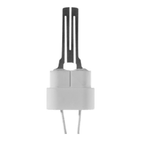 IGN-401 | TrueStart Silicon Carbide Hot Surface Ignitor with 5.5 in. lead wires with internally keyed connector with 0.84 in. diameter pins, and oval block. Replaces: Robertshaw 41-401 and White-Rodgers 767A-369 | DiversiTech