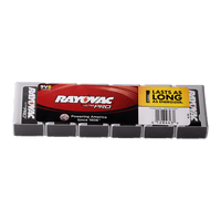 7-AL9V | Alkaline 9V Battery, Shrink Packed, pack of 6 Pack of 72 | DiversiTech
