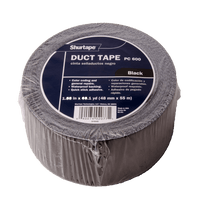 PC-600-B | 2in. x 60 Yards – Contractor Grade Duct Tape – Black Pack of 24 | DiversiTech