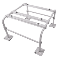 QSMS1805 | 18in Extra Wide Mini-Split Stand, Steel, 3 Arms | DiversiTech