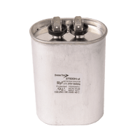 37500H | Motor run capacitor, 370V, oval, 50µF | DiversiTech