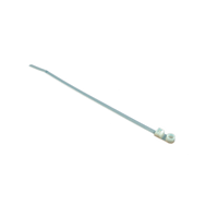 WTM11 | White Wire Ties with Mounting Hole – 11in. Nylon, pack of 6, Tensile Strength 50 | DiversiTech