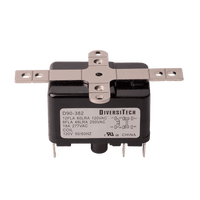 D90-382 | General Purpose Relay (SPST-NO+NC) 120VAC, (14/84@125V FLA/LRA, 8/48@250V FLA/LRA) | DiversiTech