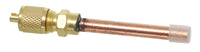 VAX-4B | Extended Copper Tube. Connection: 6.35 O.D. x 4.76mm I.D., bulk pack, 100 per box Pack of 100 | DiversiTech