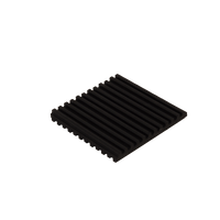 MP-2 | Rubber anti-vibration pad, 2in. x 2in. x 3/8in. Pack of 48 | DiversiTech