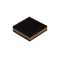 MP-3C | Rubber/Cork Anti-Vibration Pad, 3in. x 3in. x 7/8in. Pack of 36 | DiversiTech