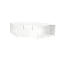 230-LFB6W | SpeediChannel 6in. 90 Degree Long Radius Bend, White Pack of 10 | DiversiTech