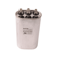 4JJ7540 | Motor run capacitor, 440V, oval, 40+7.5µF | DiversiTech