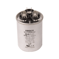 3GR0535 | Motor run capacitor, 370V, round, 35+5µF | DiversiTech