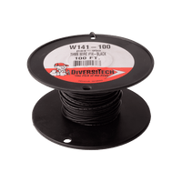 W141-100 | Wire Copper 14G 100 ft. Black | DiversiTech