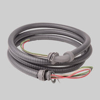 6-12-8NMSWP | 1/2in. x 8ft. #12 Solid 3-Wire - Non-Metallic Connectors Pack of 3 | DiversiTech