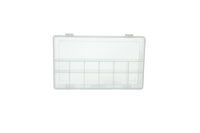 8201C | Polypropylene parts box, color- translucent, no. of compartments- 13, dimensions (L X W X D)- 11in. x 6-3/4in. x 1-1/4in. | DiversiTech