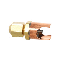 VLC-8 | Copper Saddle Valve - 1/2in. O.D. Tube Size, Pack of 4 | DiversiTech